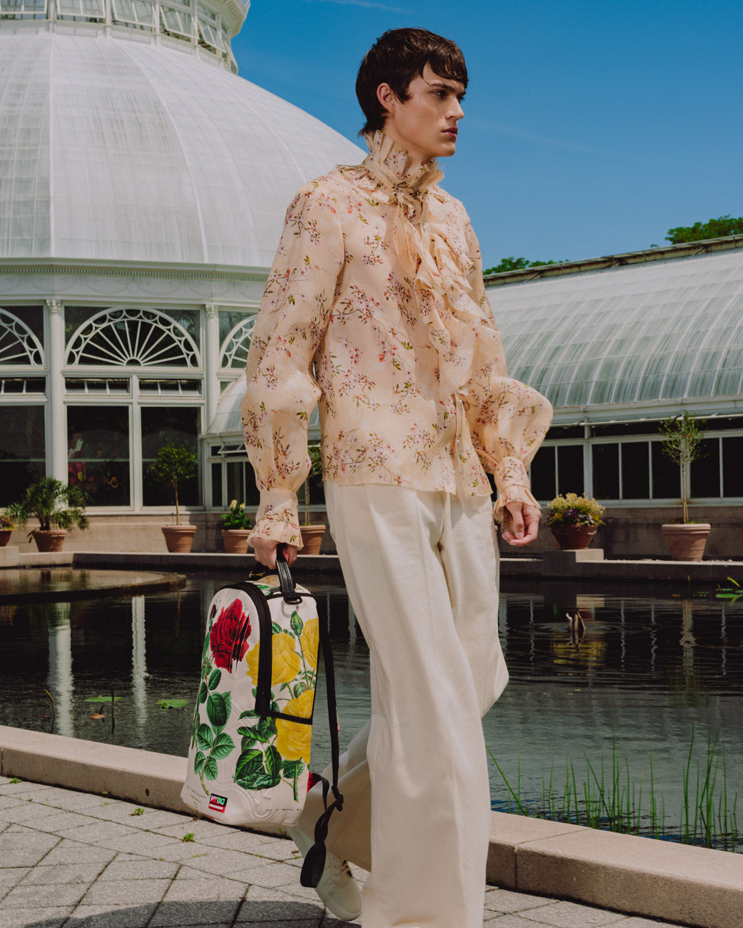 SPRAYGROUND New York Botanical Garden Collab - Rose Garden Backpack — product image 6