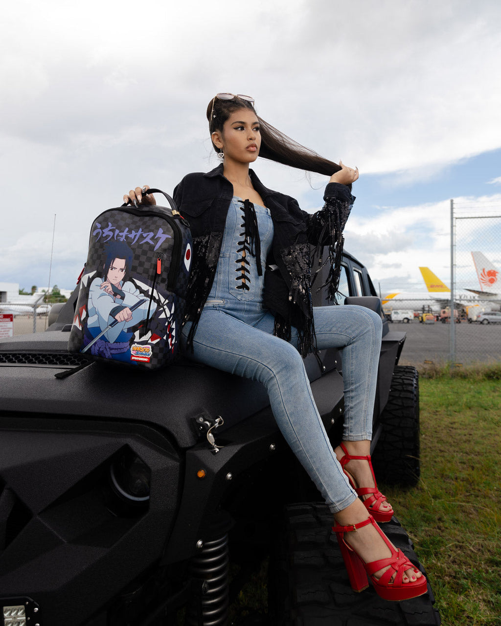 SPRAYGROUND Naruto Sasuke (DLXV) Backpack — product image 6