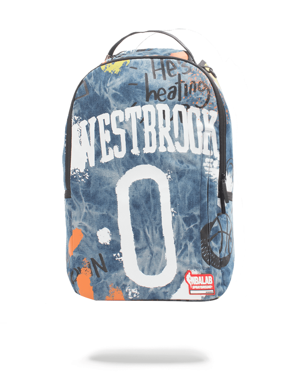 SPRAYGROUND Nbalab Westbrook Denim Backpack — product image 1