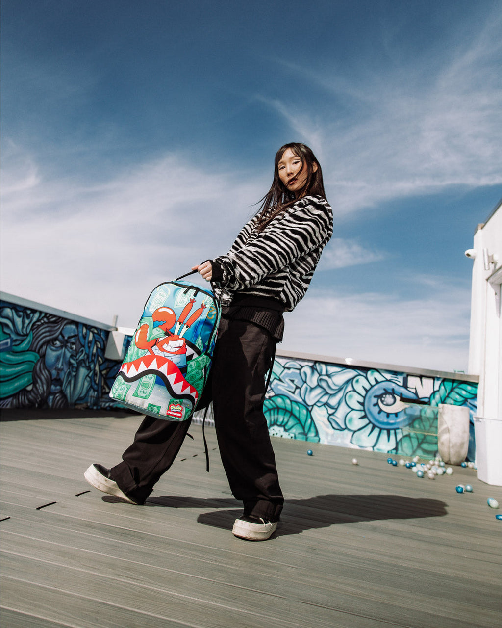 SPRAYGROUND Mr. Krabs Accounts Payable DLXSR Backpack — product image 2