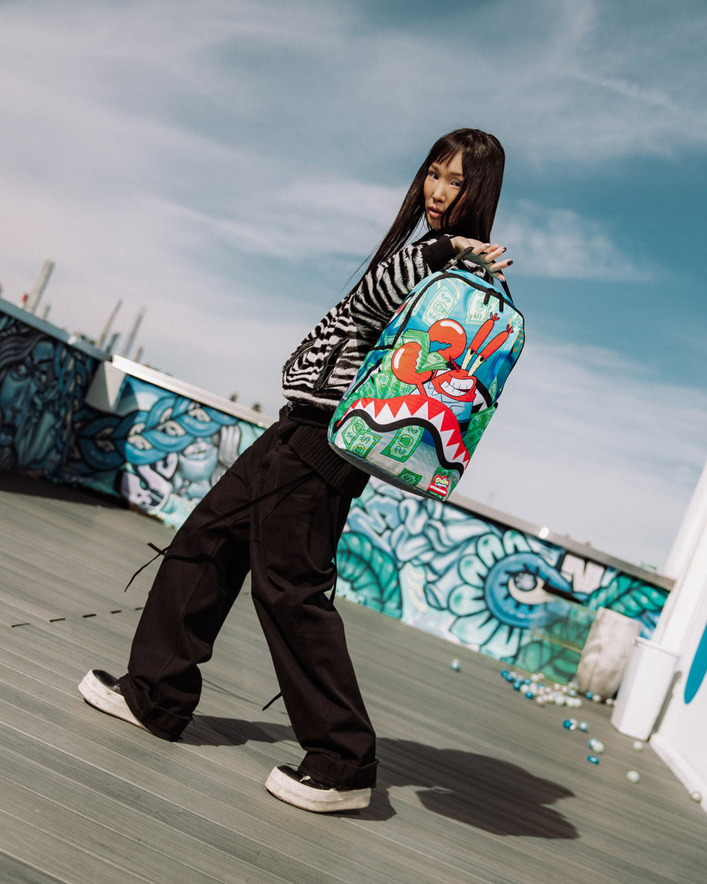 SPRAYGROUND Mr. Krabs Accounts Payable DLXSR Backpack — product image 4