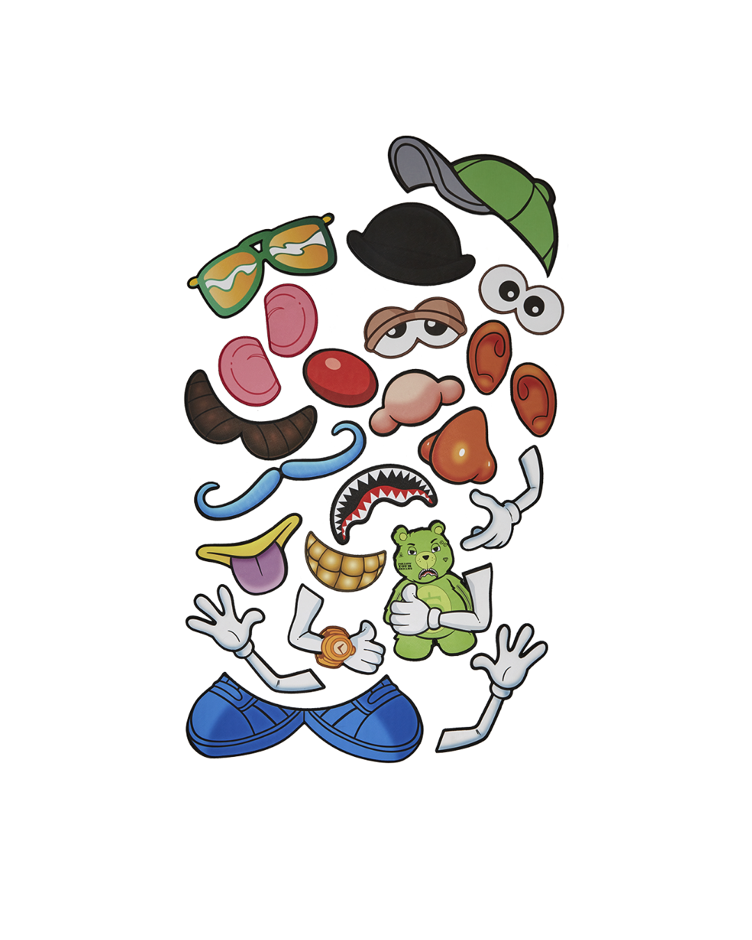 SPRAYGROUND Mr. Potato Head Velcro Patch Mix-It-Up DLXSV Backpack — product image 22