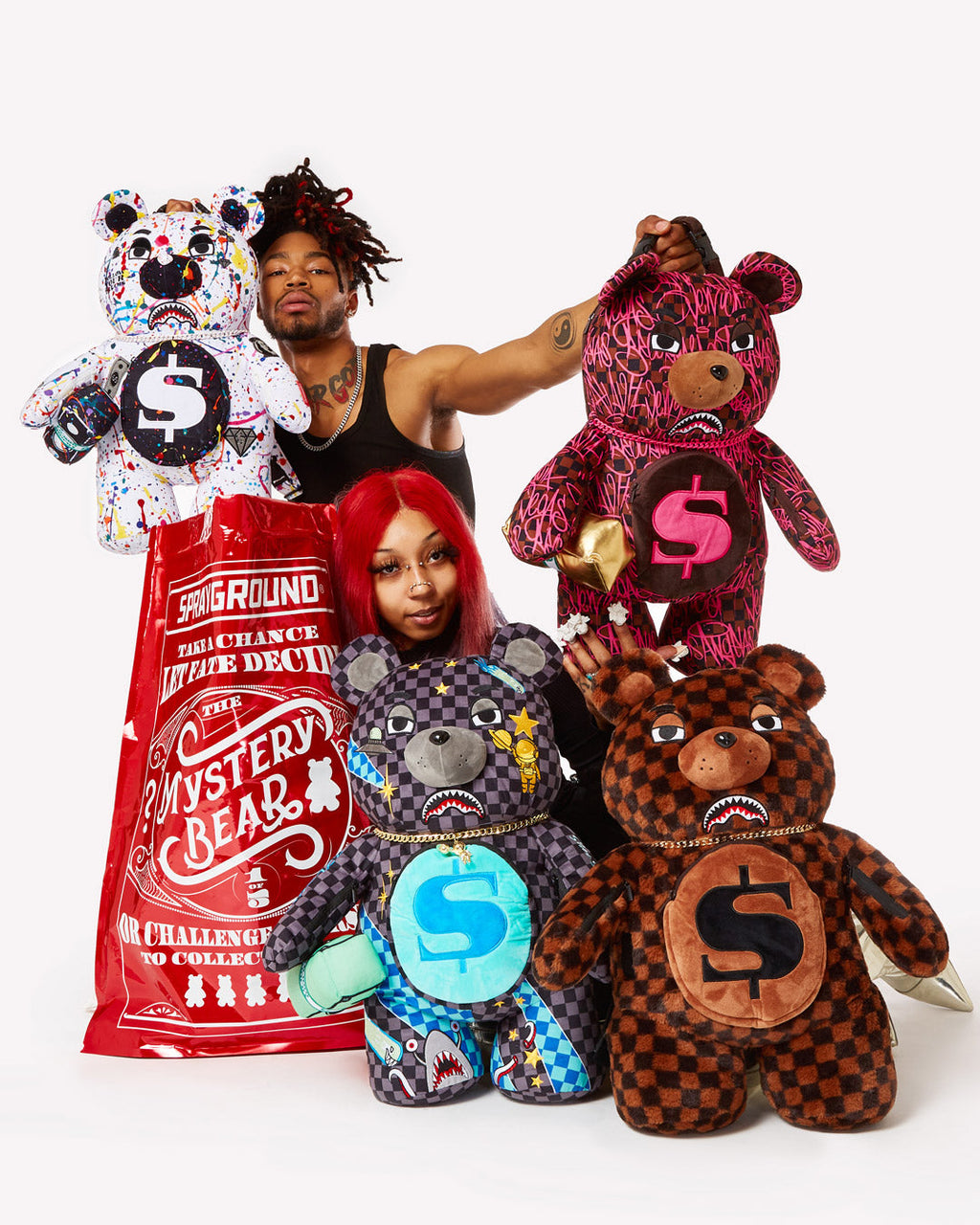 SPRAYGROUND Mystery Bears Pack (Collect All 5) Backpack — product image 19