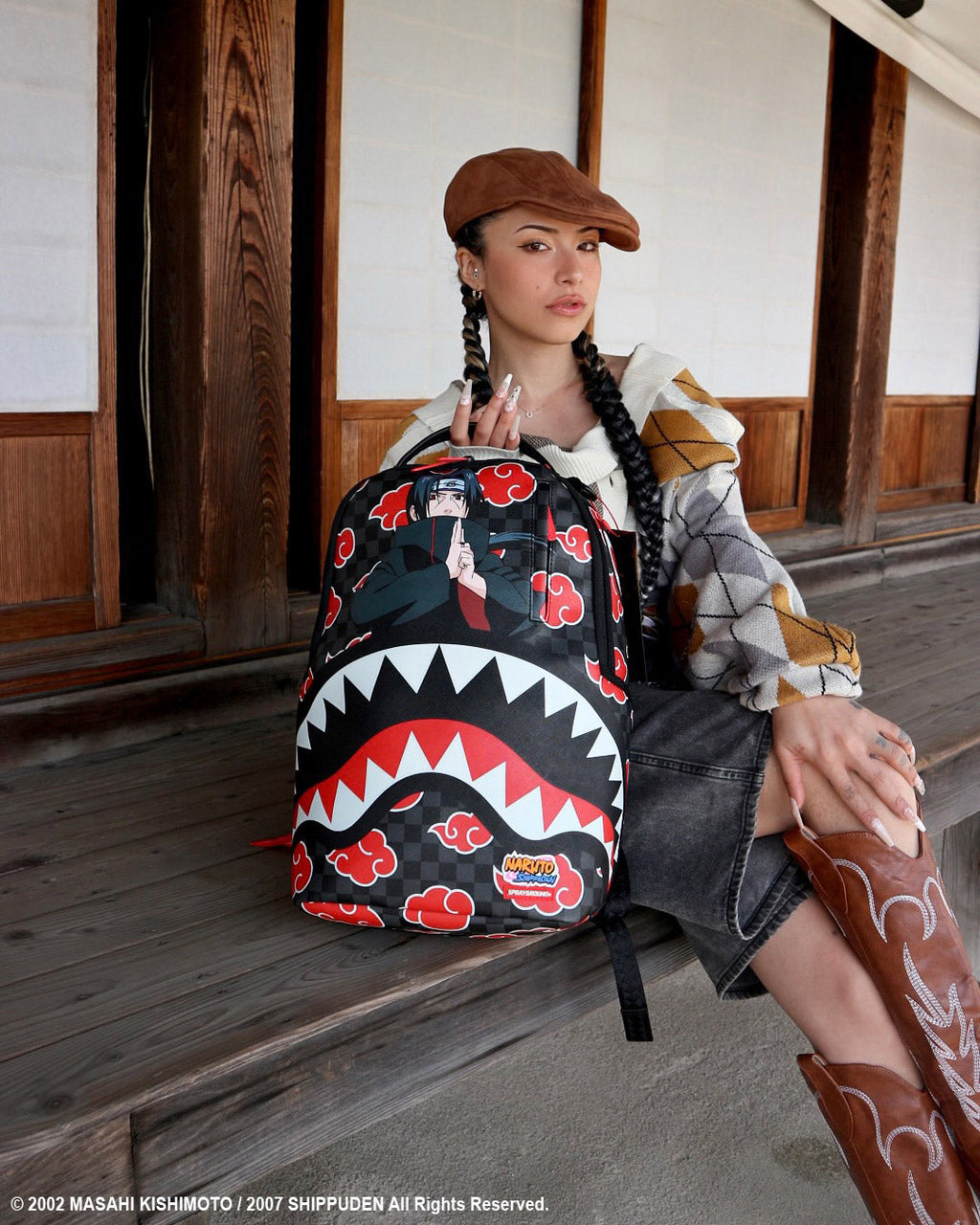 SPRAYGROUND Naruto Itachi On Clouds DLXSV Backpack — product image 2