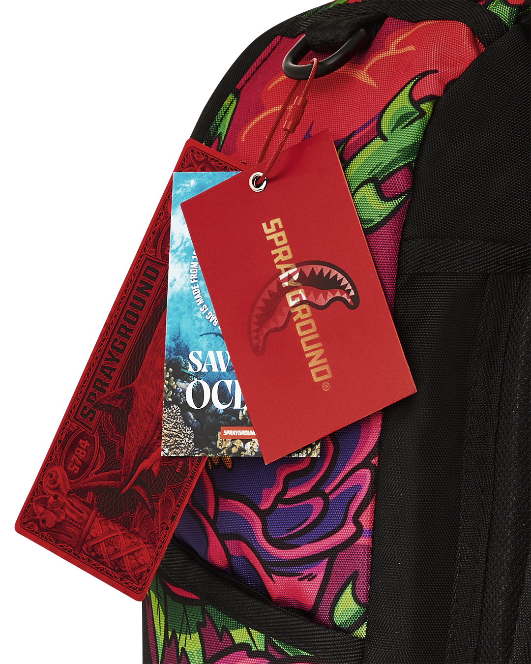 SPRAYGROUND Moneybear Mean Lean Shark Machine Backpack — product image 13