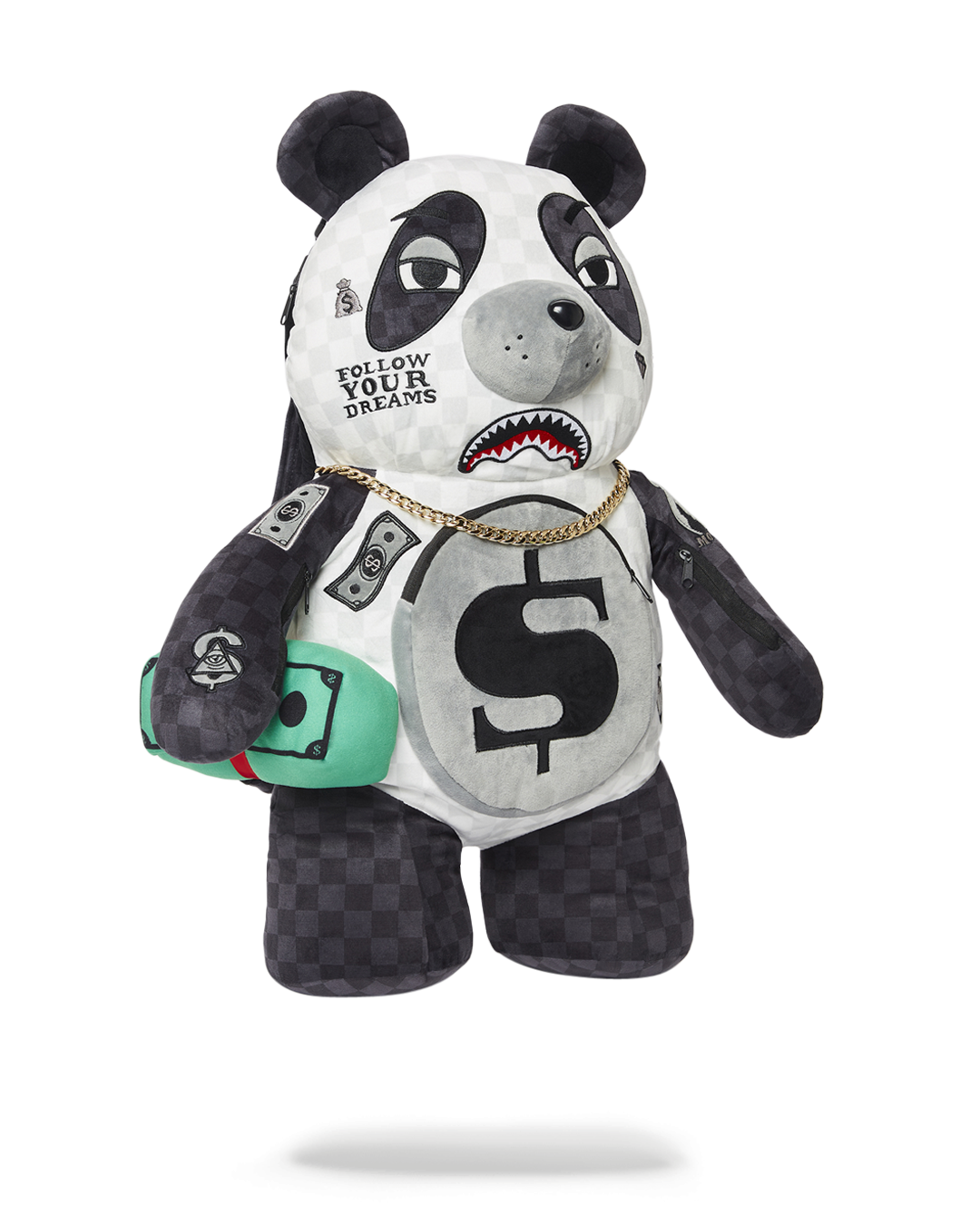SPRAYGROUND Moneybear Teddybear Backpack Panda Panda Panda — product image 3