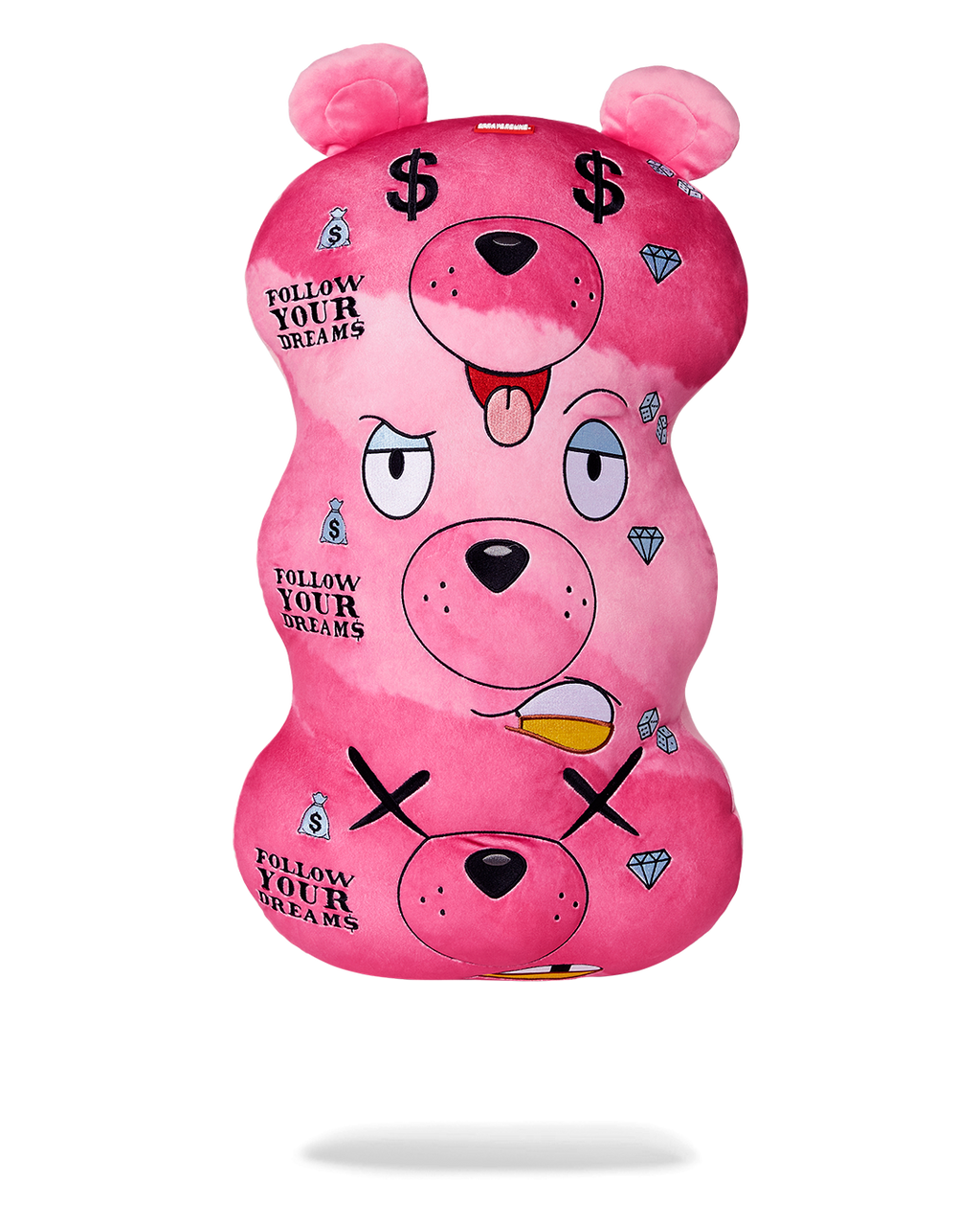 SPRAYGROUND Moneybear Triple Pink Plush Toy/Pillow — product image 1