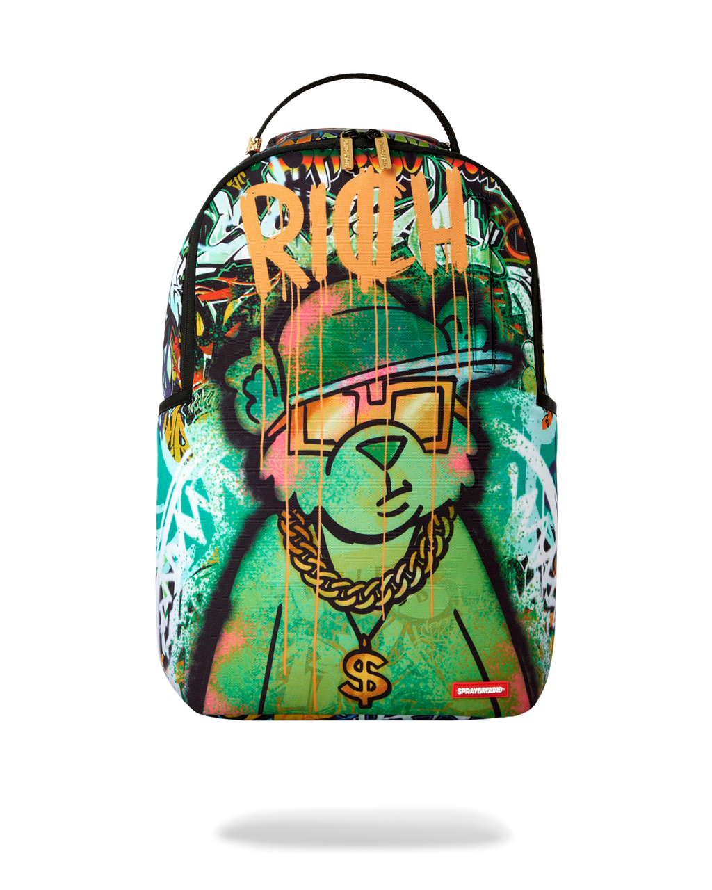 SPRAYGROUND Moneybear Tunnel Mural Backpack — product image 1