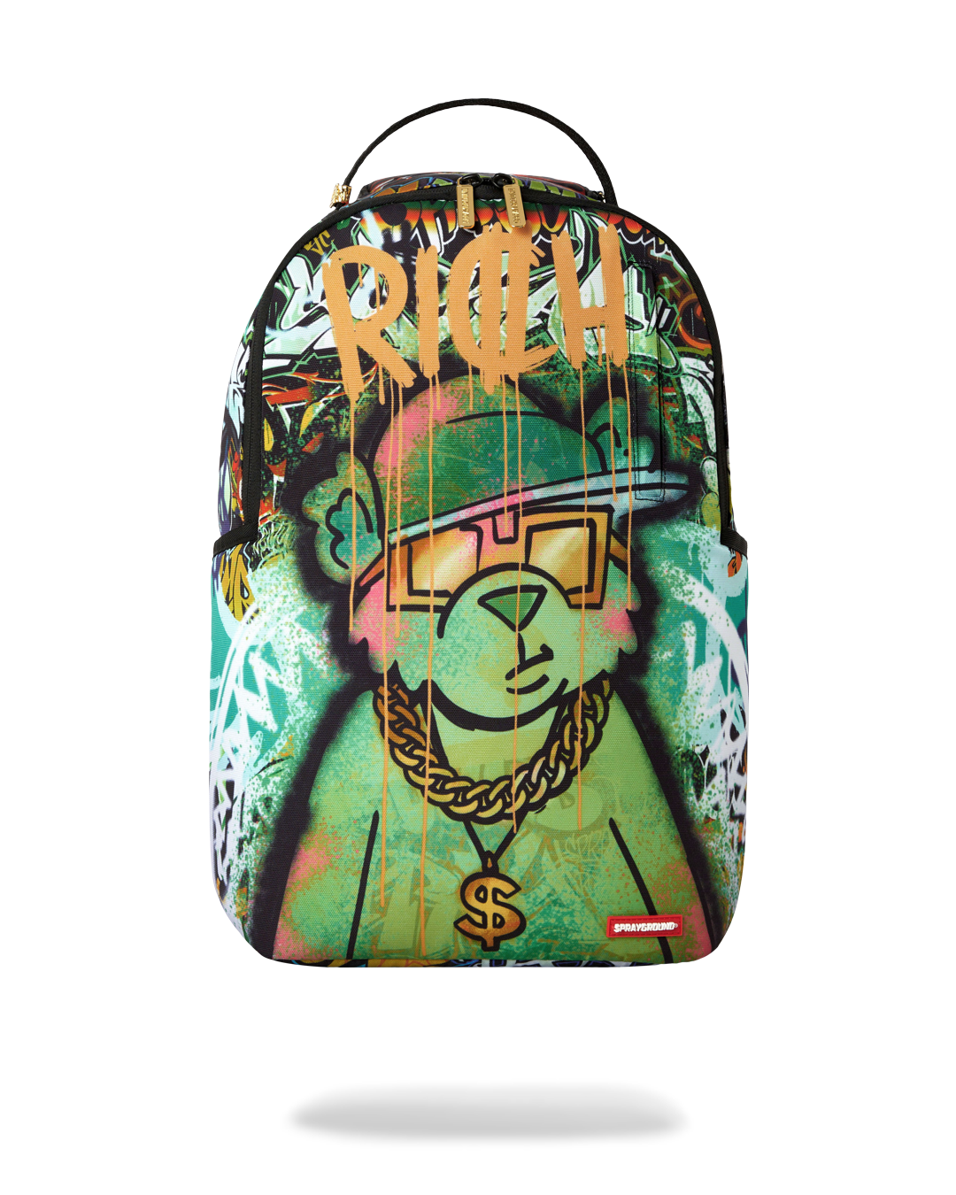 SPRAYGROUND Moneybear Tunnel Mural Backpack — product image 1