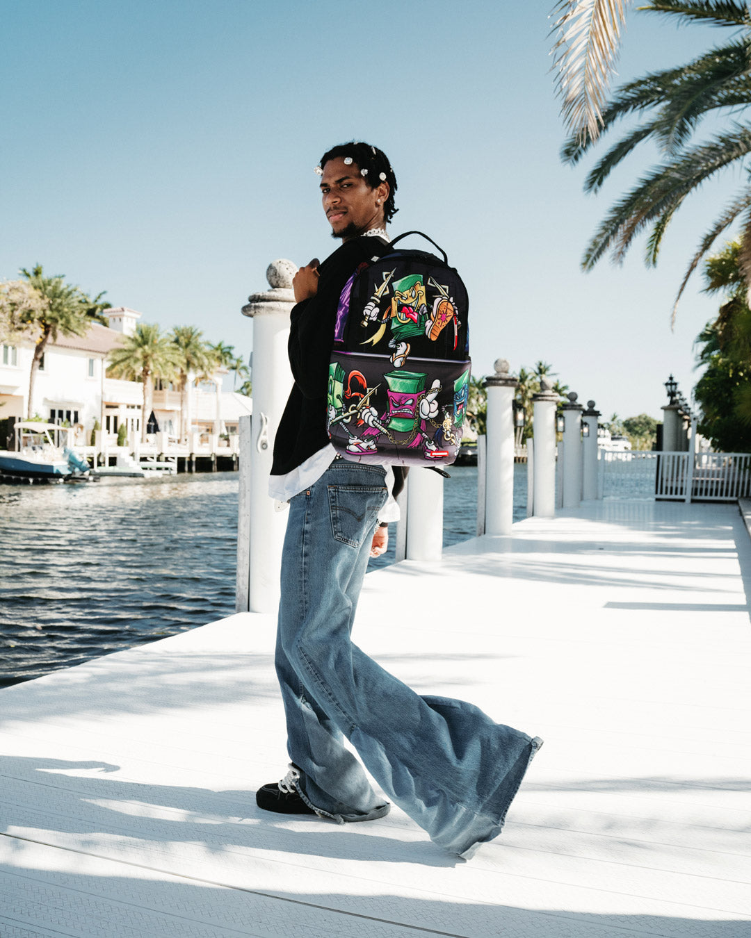 SPRAYGROUND Moneyboys Ninjaboys DLXR Backpack — product image 2