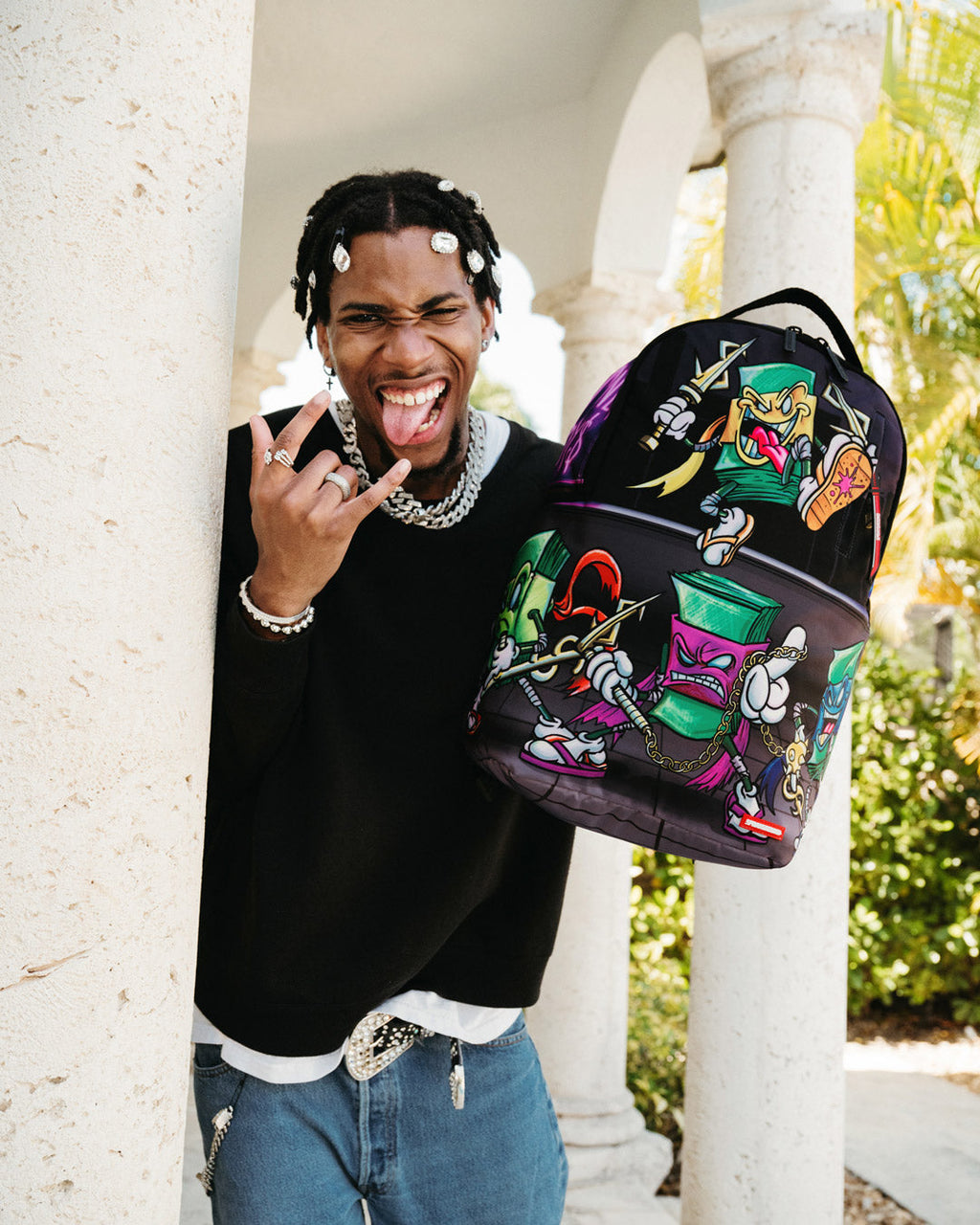 SPRAYGROUND Moneyboys Ninjaboys DLXR Backpack — product image 8