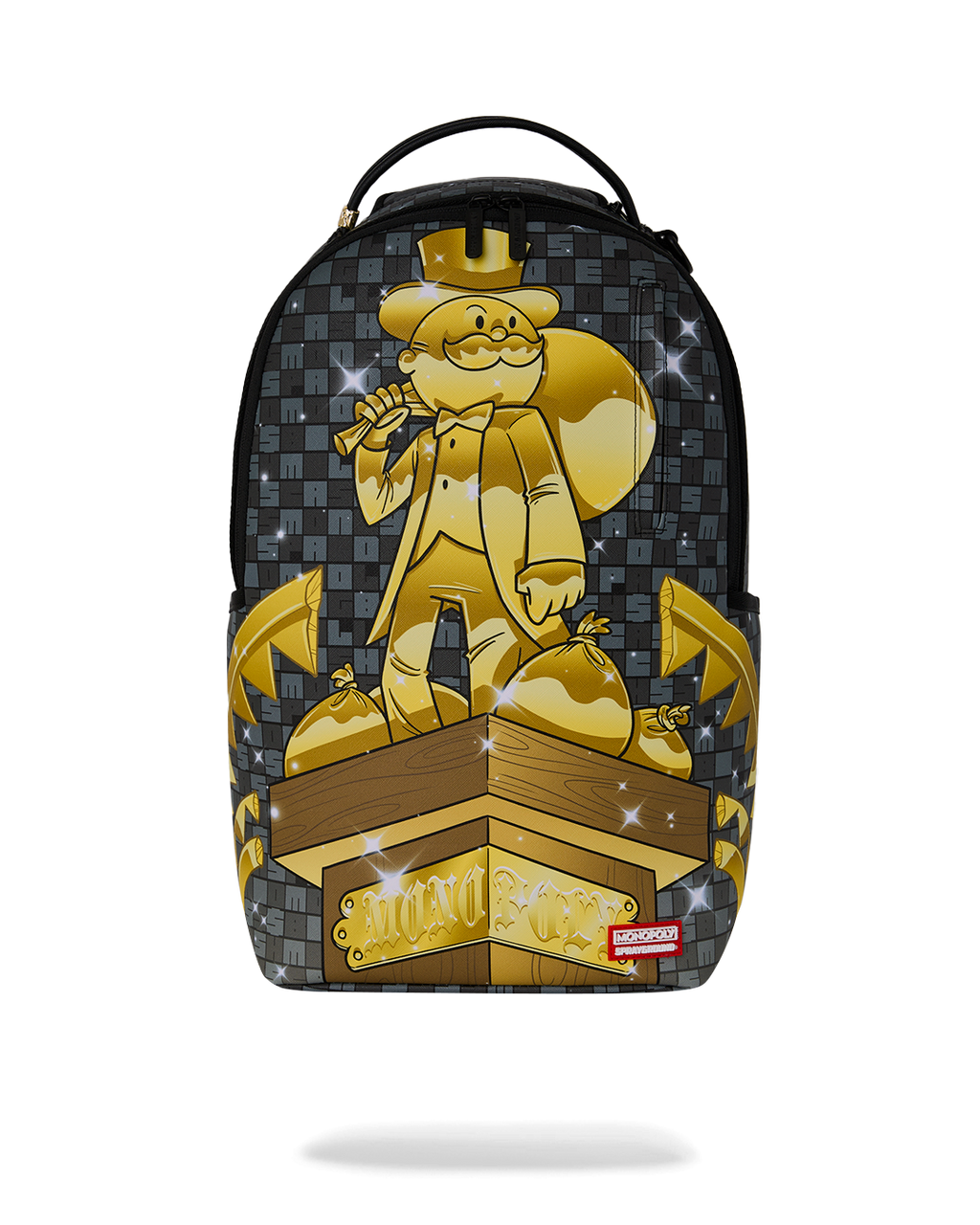 SPRAYGROUND Monopoly Collab - Get The Gold Backpack — product image 1