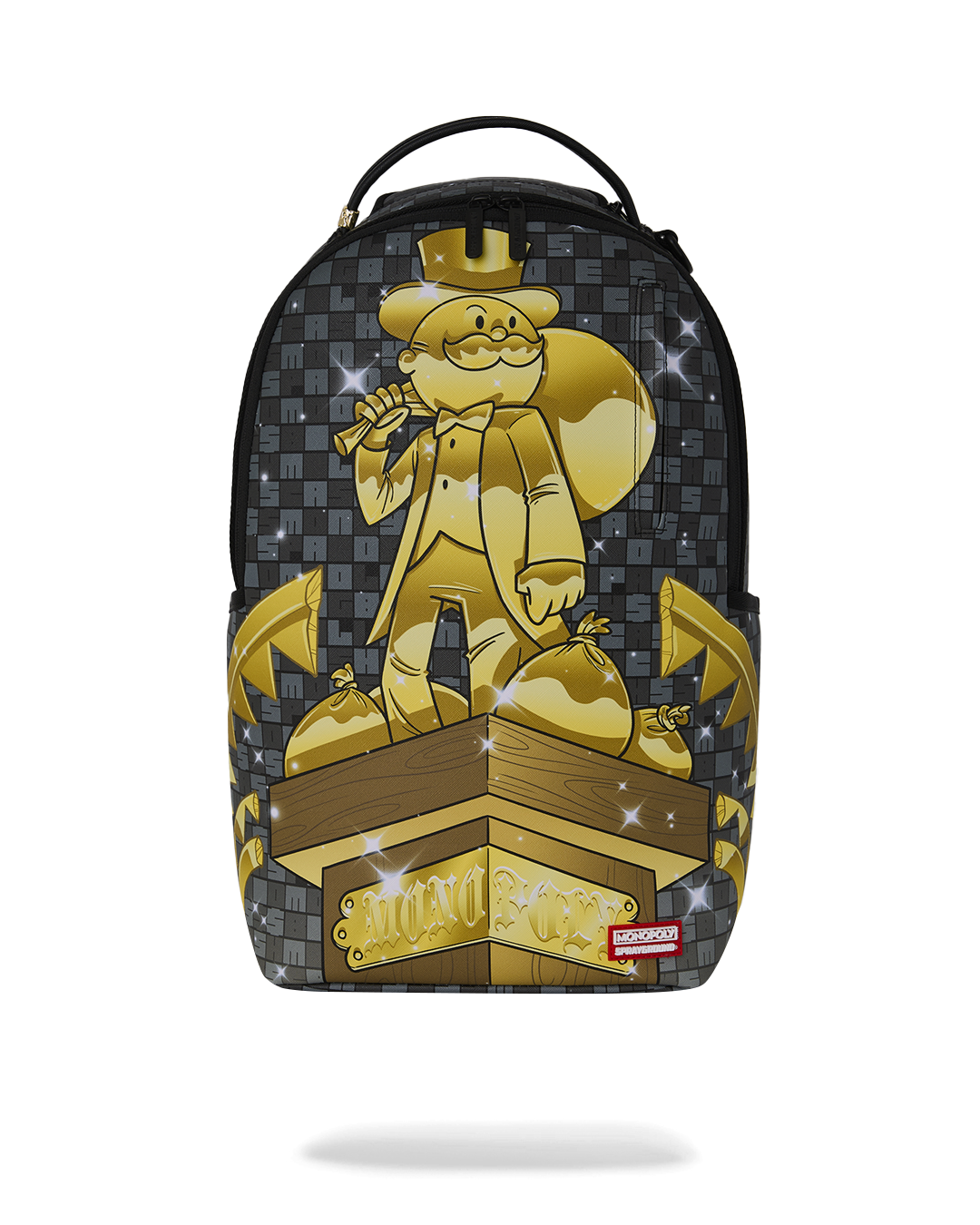 SPRAYGROUND Monopoly Collab - Get The Gold Backpack — product image 1