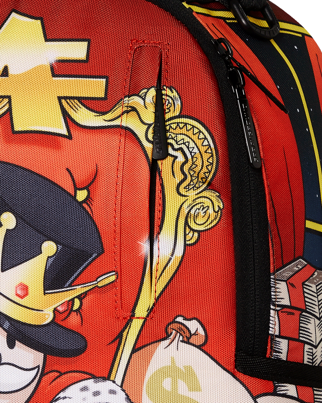SPRAYGROUND Monopoly Gold Empire Throne Backpack — product image 8