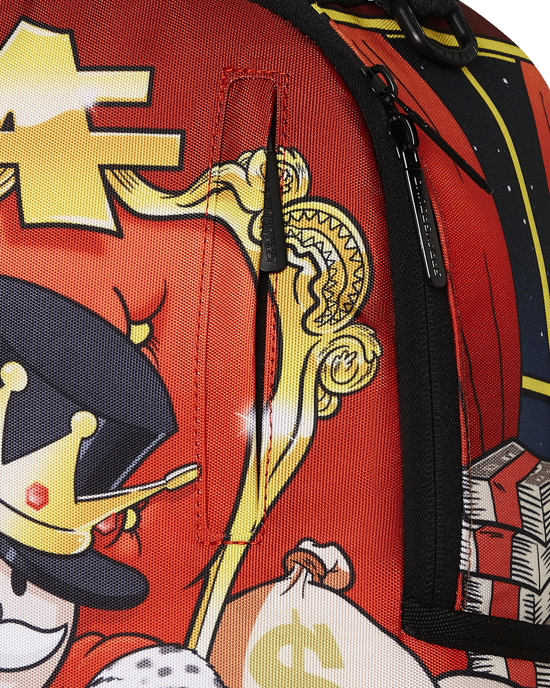 SPRAYGROUND Monopoly Gold Empire Throne Backpack — product image 8