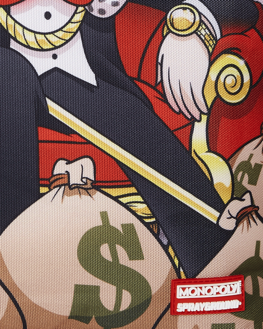 SPRAYGROUND Monopoly Gold Empire Throne Backpack — product image 11