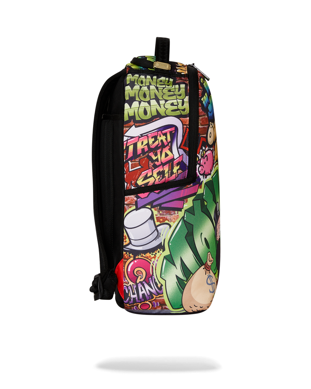 SPRAYGROUND Monopoly Graffiti Gold Rush DLXR Backpack — product image 4