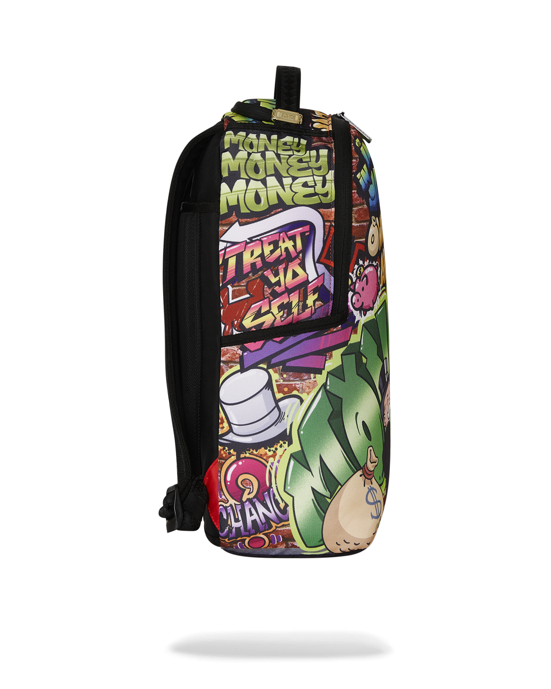 SPRAYGROUND Monopoly Graffiti Gold Rush DLXR Backpack — product image 4