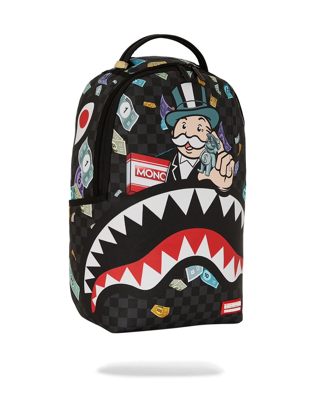 SPRAYGROUND Monopoly Shark Rich Backpack — product image 3