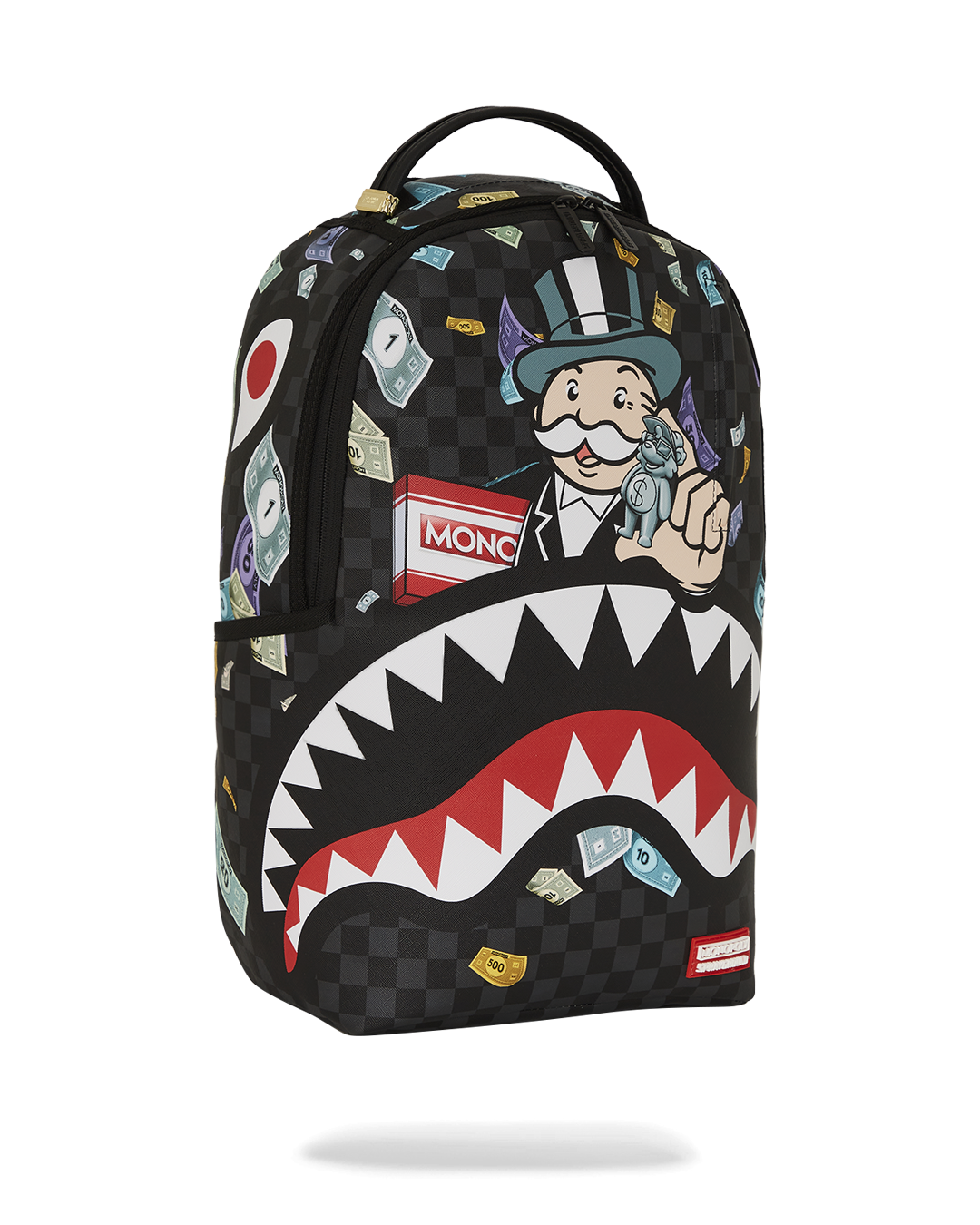 SPRAYGROUND Monopoly Shark Rich Backpack — product image 3