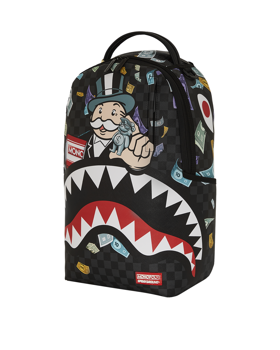 SPRAYGROUND Monopoly Shark Rich Backpack — product image 6