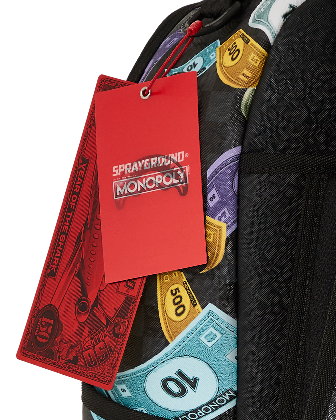 SPRAYGROUND Monopoly Shark Rich Backpack — product image 11