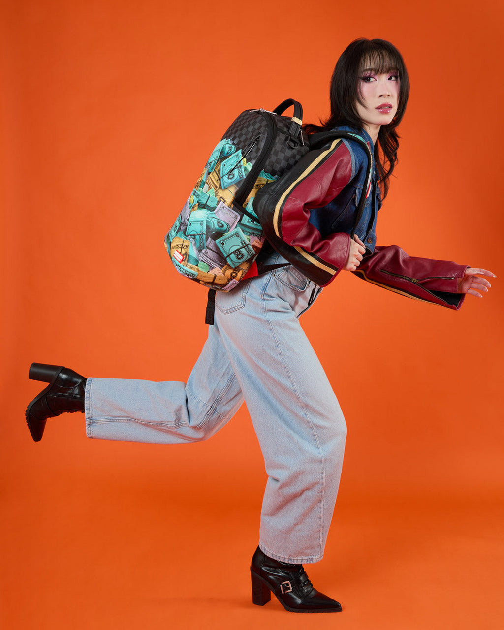 SPRAYGROUND Monopoly Stack Up Backpack — product image 2