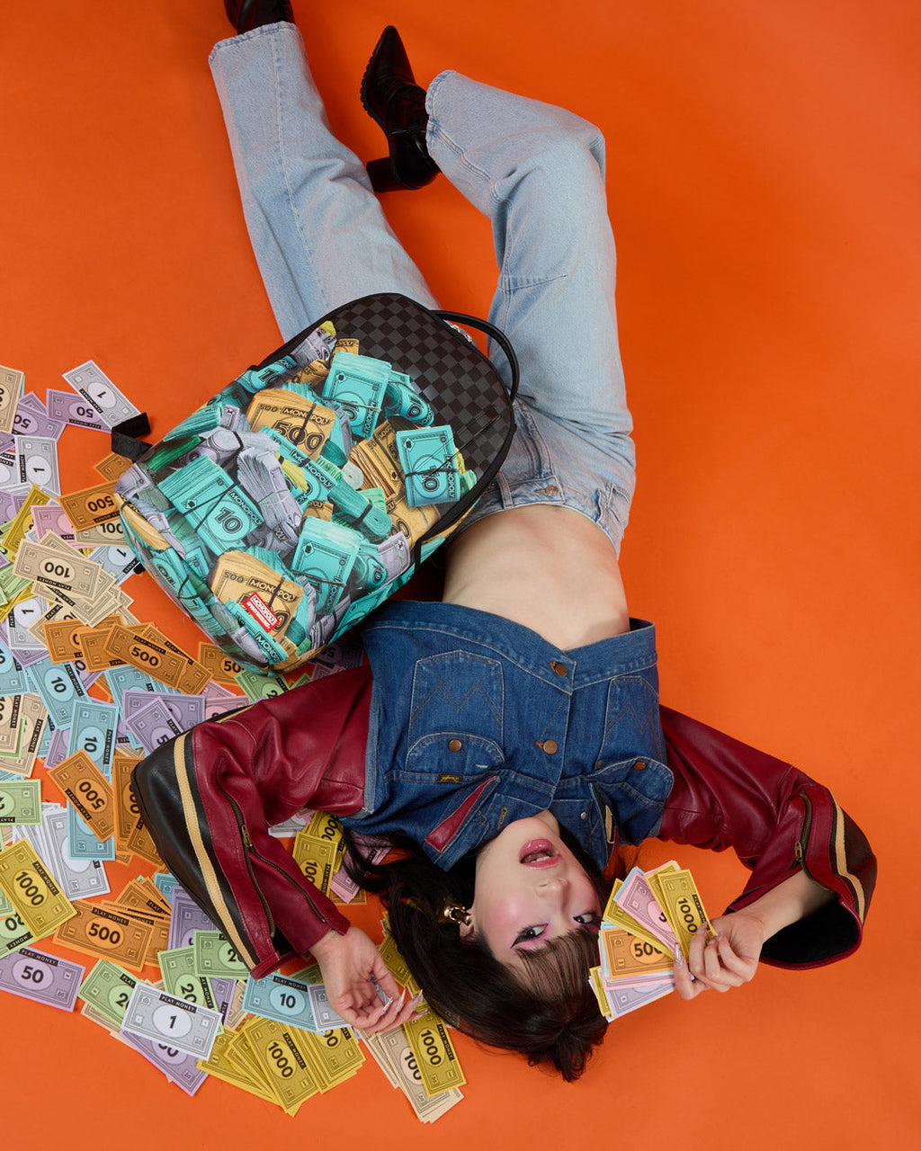 SPRAYGROUND Monopoly Stack Up Backpack — product image 4