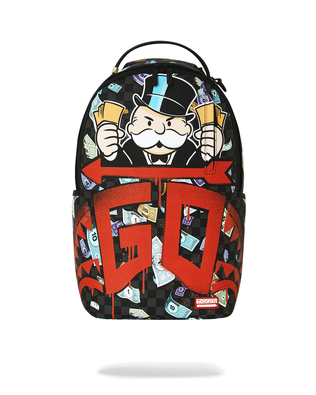 SPRAYGROUND Monopoly Time To Go Backpack — product image 1