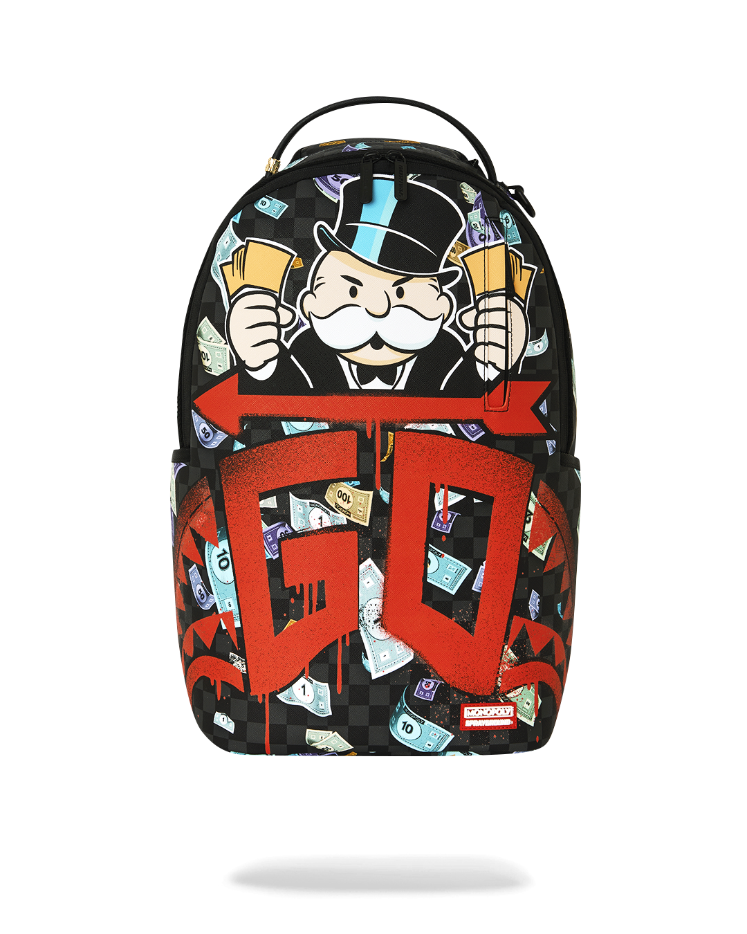 SPRAYGROUND Monopoly Time To Go Backpack — product image 1