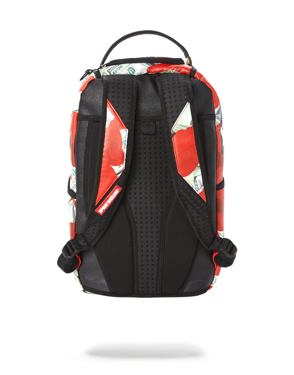 SPRAYGROUND Money Camo (Red) Backpack — product image 4