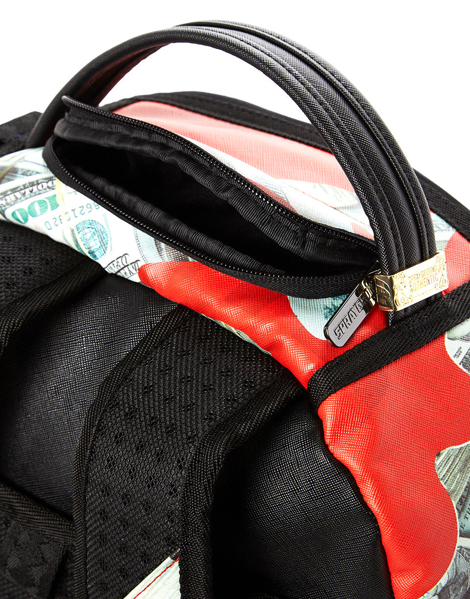 SPRAYGROUND Money Camo (Red) Backpack — product image 7