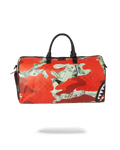 SPRAYGROUND Money Camo (Red) Duffle — product image 1