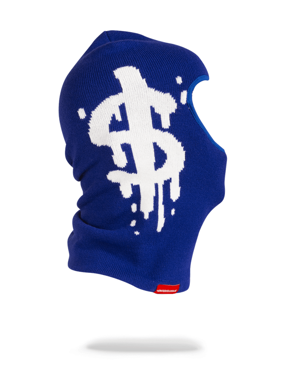 SPRAYGROUND Money Drip Ski Mask (Blue) — product image 2