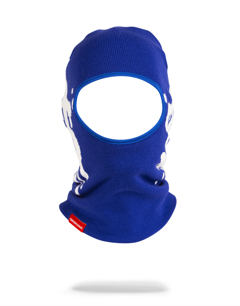SPRAYGROUND Money Drip Ski Mask (Blue) — product image 3