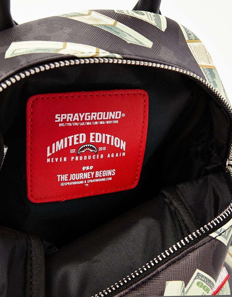 SPRAYGROUND Money On Black Leopard Print Mini — product image 5