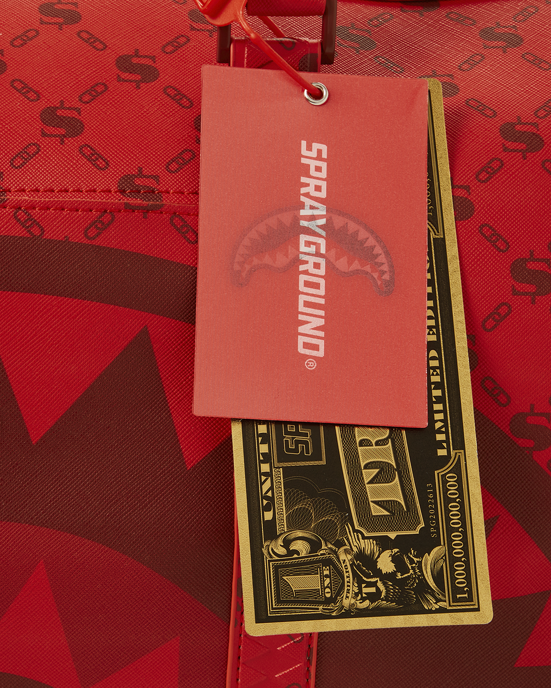 SPRAYGROUND Money Pattern Brick Duffle — product image 13
