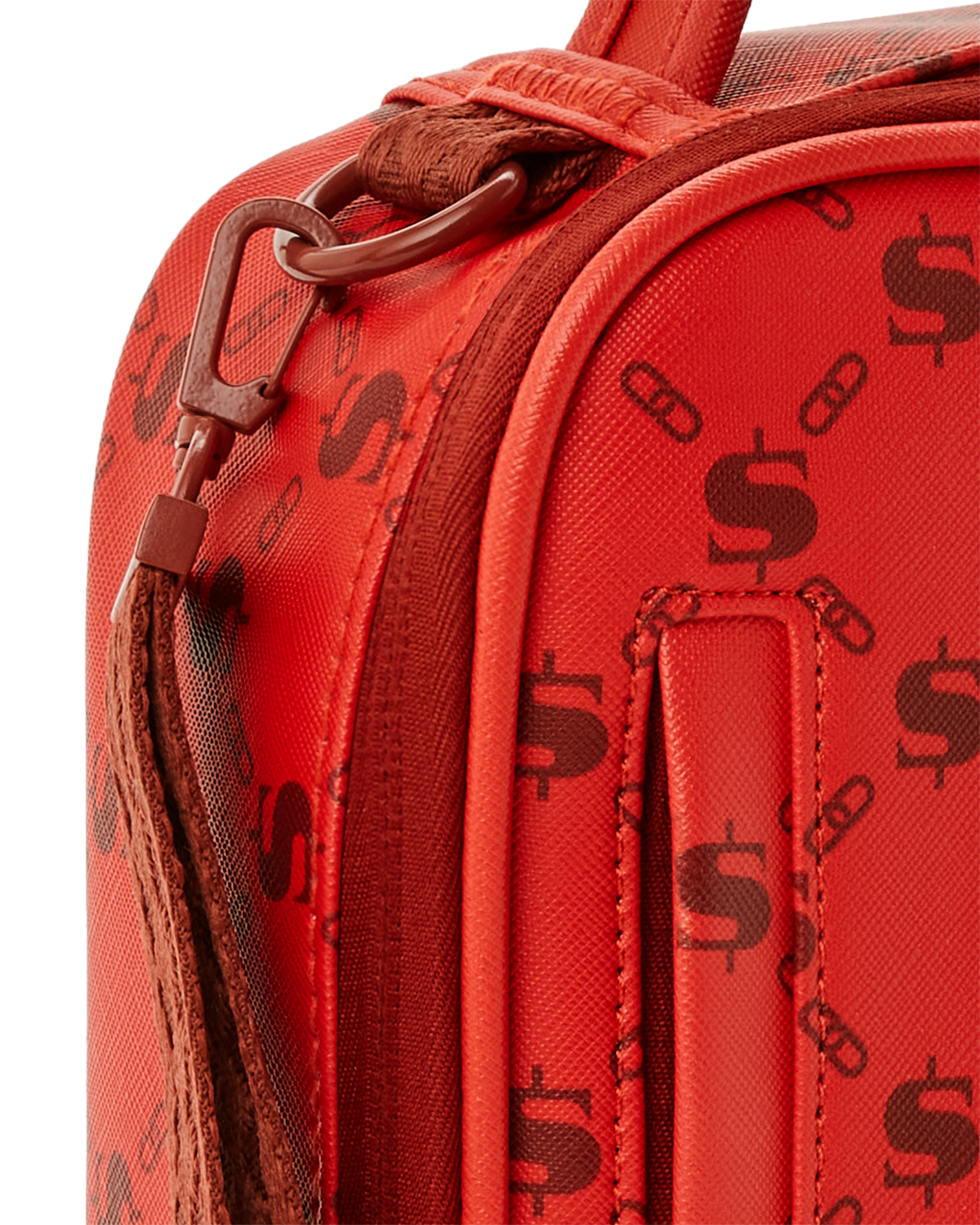 SPRAYGROUND Money Pattern Brick Snack Pack Aka Money Bag — product image 11
