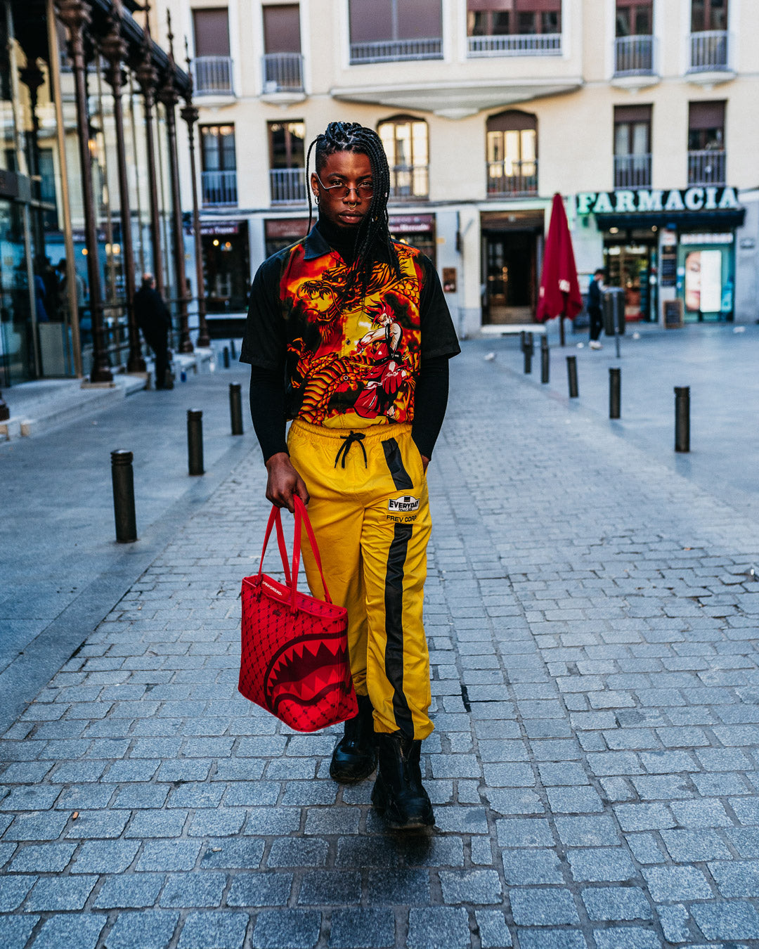 SPRAYGROUND Money Pattern Brick Tote — product image 4