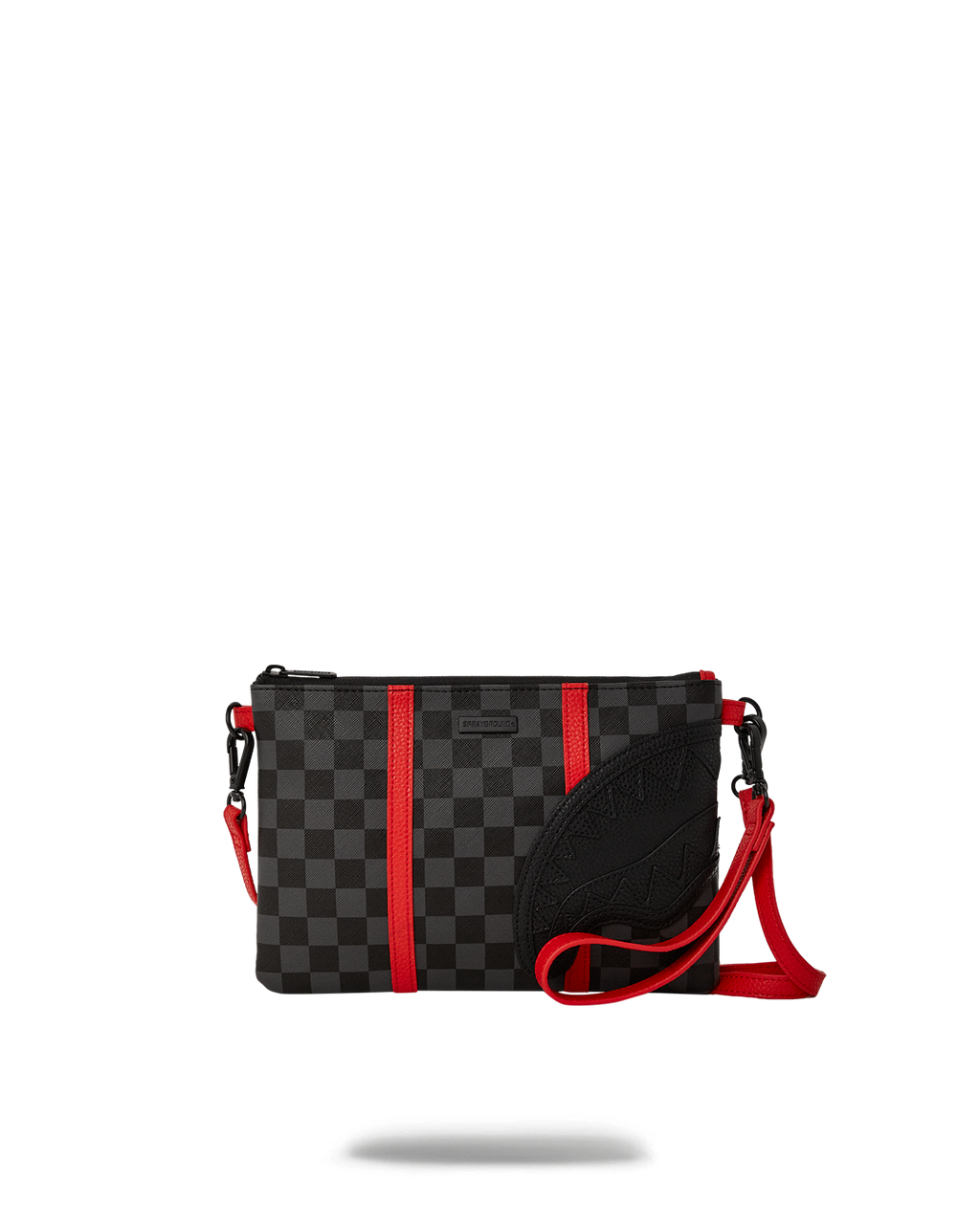 SPRAYGROUND Monaco Shark Club Crossover Clutch W/ Shoulder Strap — product image 1