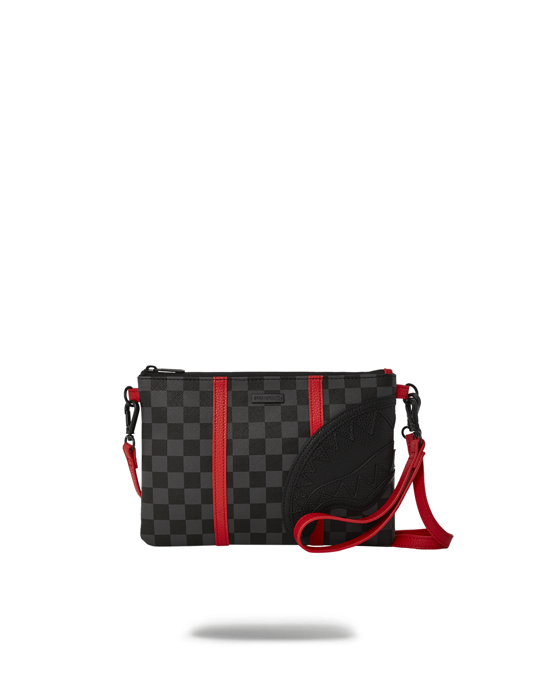 SPRAYGROUND Monaco Shark Club Crossover Clutch W/ Shoulder Strap — product image 1