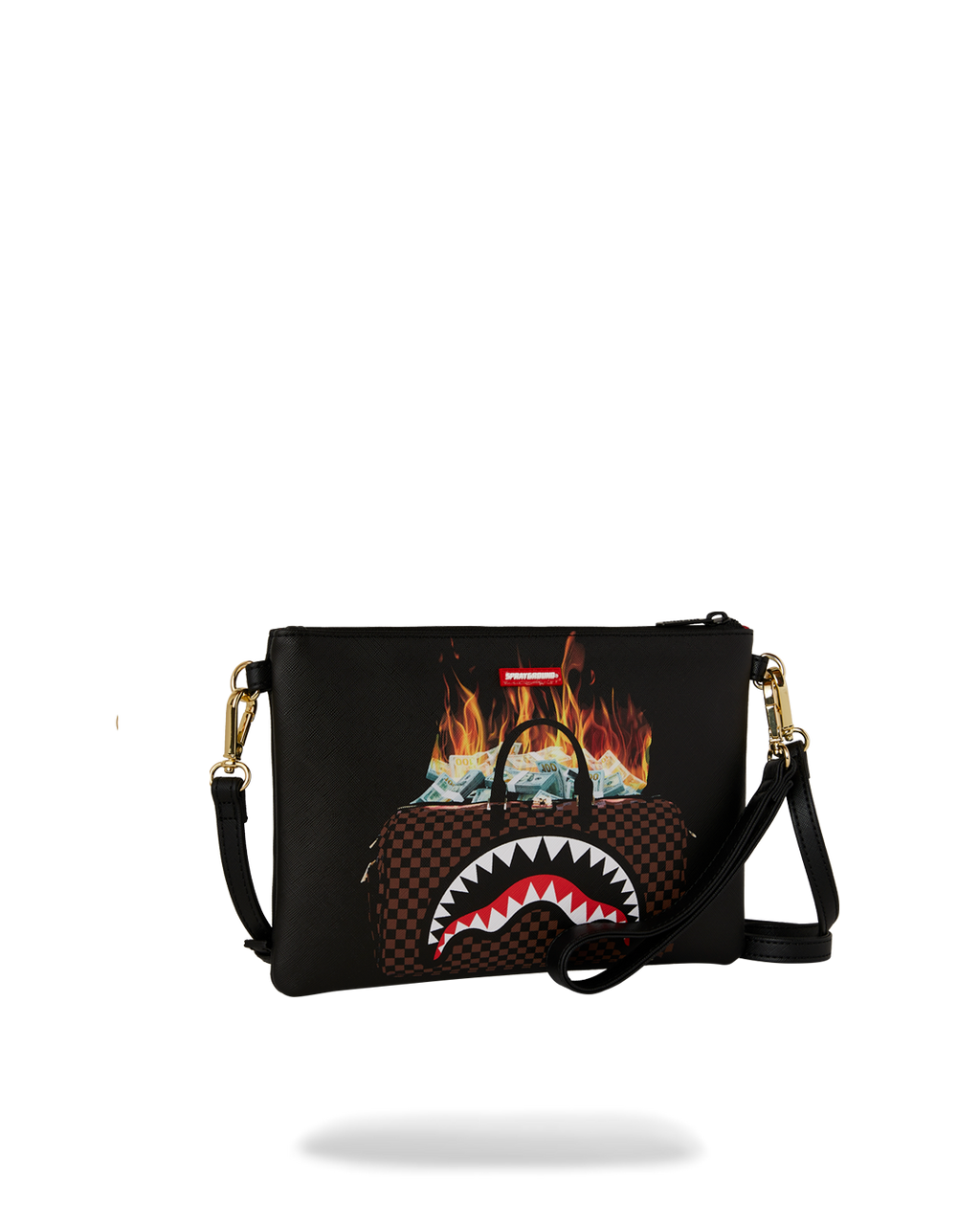 SPRAYGROUND Money Bag Double Take Crossover Clutch — product image 3