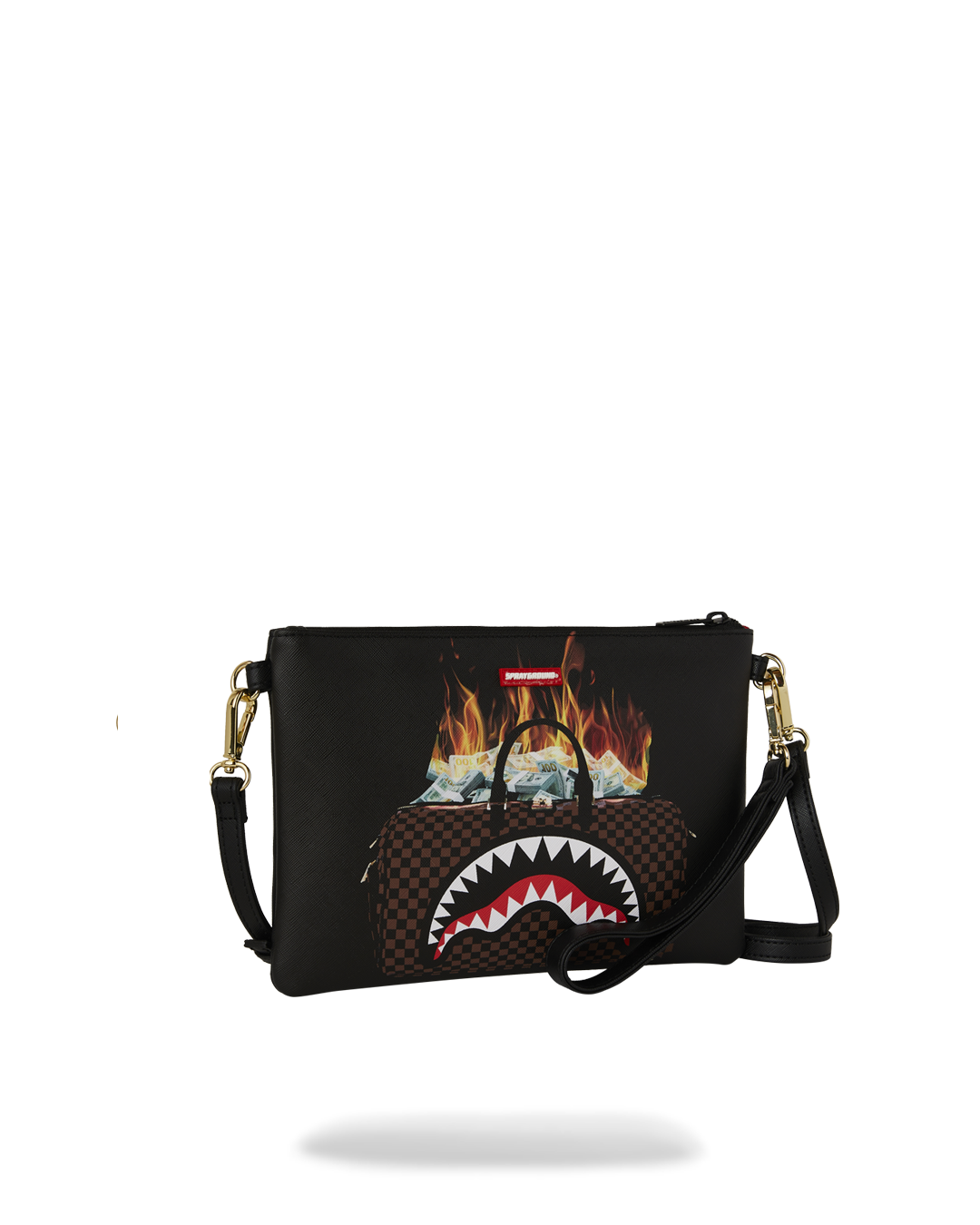 SPRAYGROUND Money Bag Double Take Crossover Clutch — product image 3