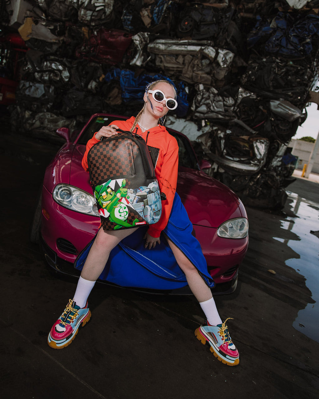 SPRAYGROUND Money Bear All Will Be Revealed Backpack (DLXV) — product image 4