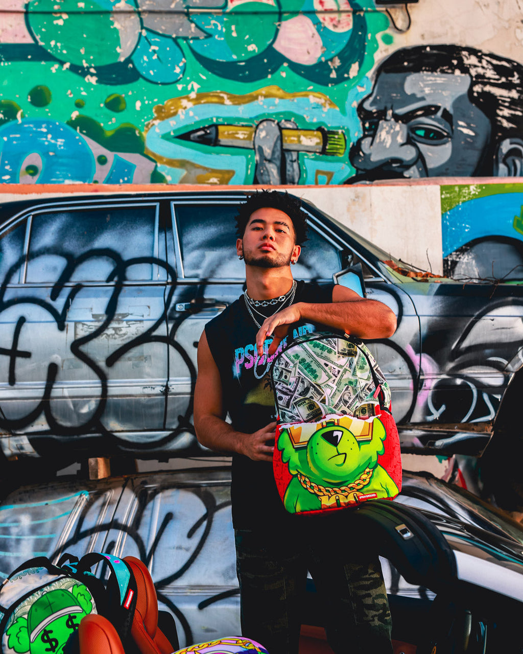 SPRAYGROUND Money Bear Steady Trippin Backpack — product image 10