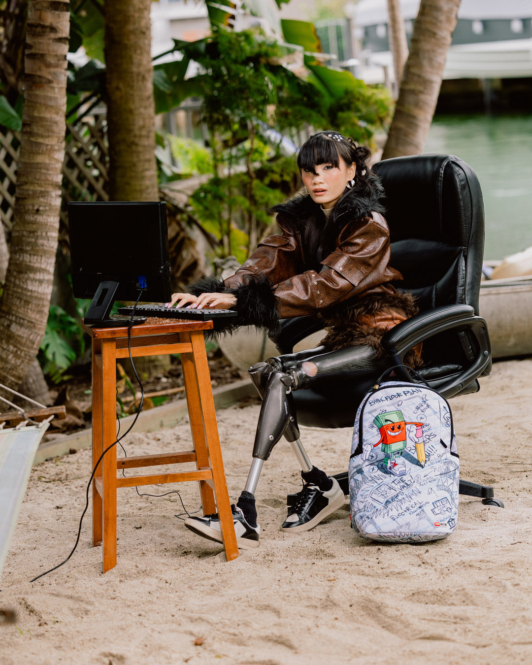 SPRAYGROUND Money Boy Schematics Backpack — product image 2