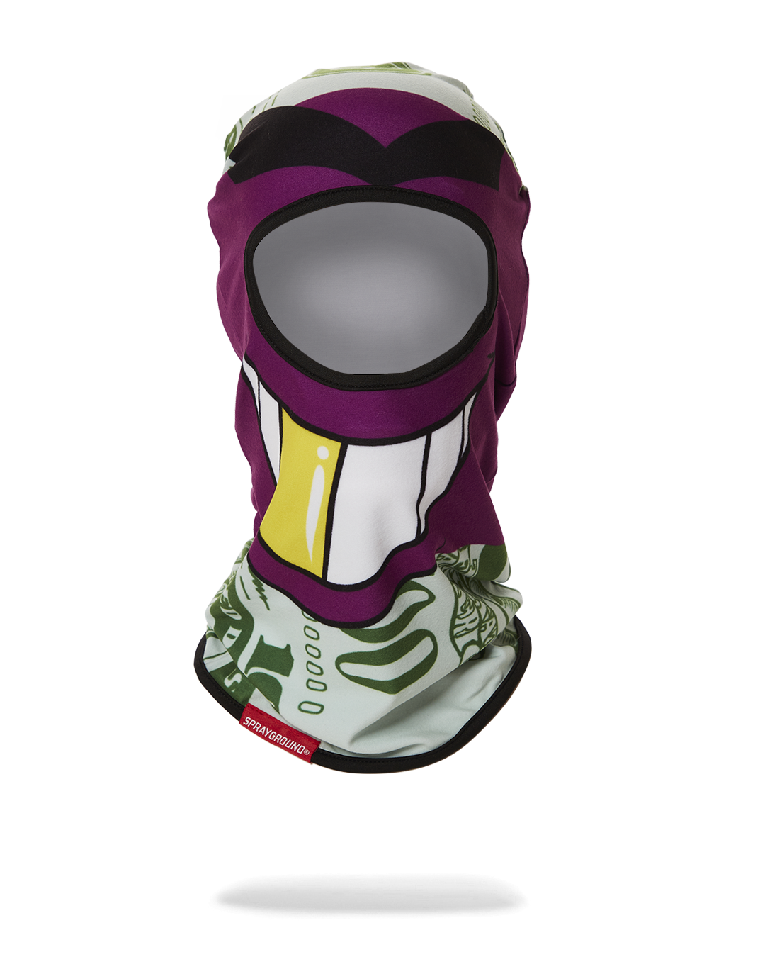 SPRAYGROUND Money Boy Ski Mask (Purple) — product image 1