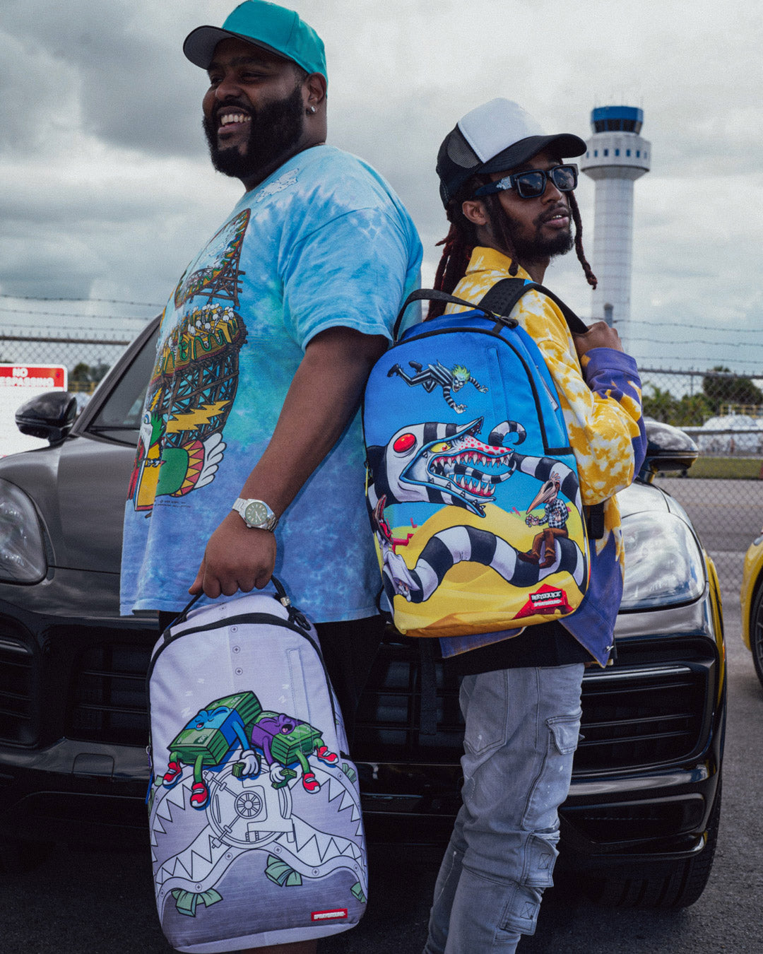 SPRAYGROUND Money Boys I Make Money While I Sleep Knapsack (DLXR) Backpack — product image 2
