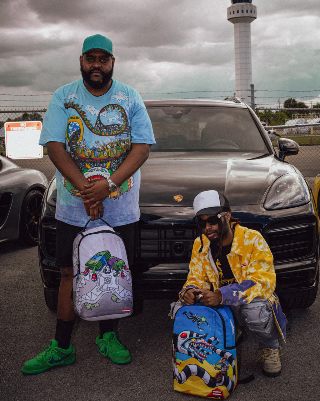 SPRAYGROUND Money Boys I Make Money While I Sleep Knapsack (DLXR) Backpack — product image 4