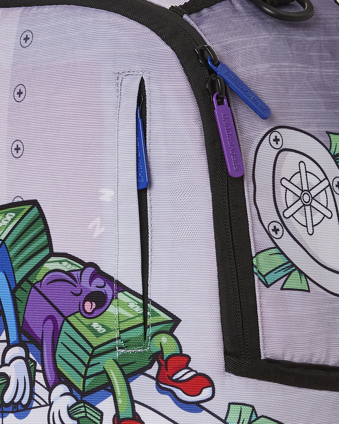 SPRAYGROUND Money Boys I Make Money While I Sleep Knapsack (DLXR) Backpack — product image 9
